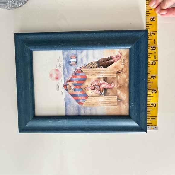 Griff and Graff reproduction wood framed picture sign Ch. Thouzeau - Picture 9 of 9